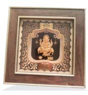 24K Gold GaneshJi Box for Religious Gifting and Premium Decor, Elegant Spiritual Gift Item for Festive Hampers, Home Display and Special Occasions